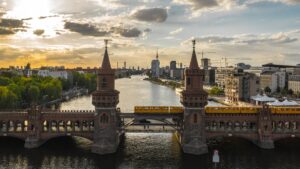 Pont Oberbaum à Berlin