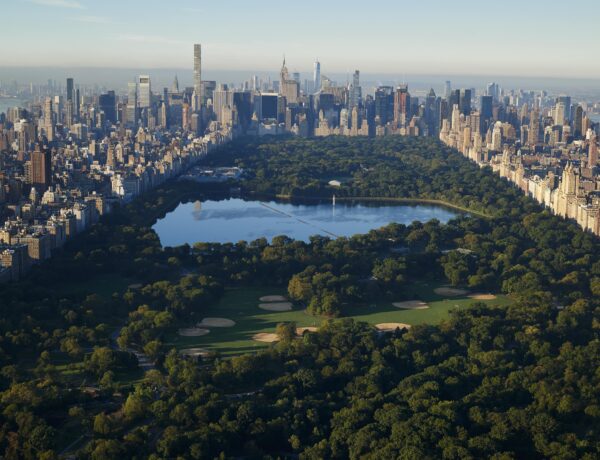 États-Unis, New York, vue sur Central Park
