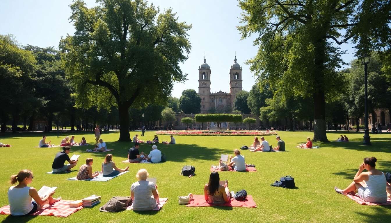 S'immerger dans la tranquillité des jardins du castello