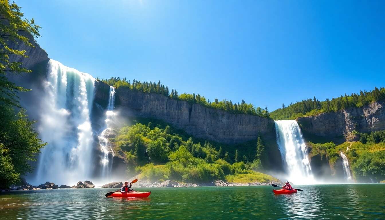 Visiter la chute montmorency et ses environs