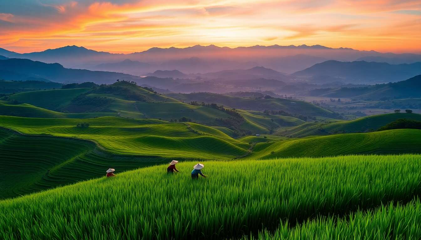 Aperçu du centre du vietnam