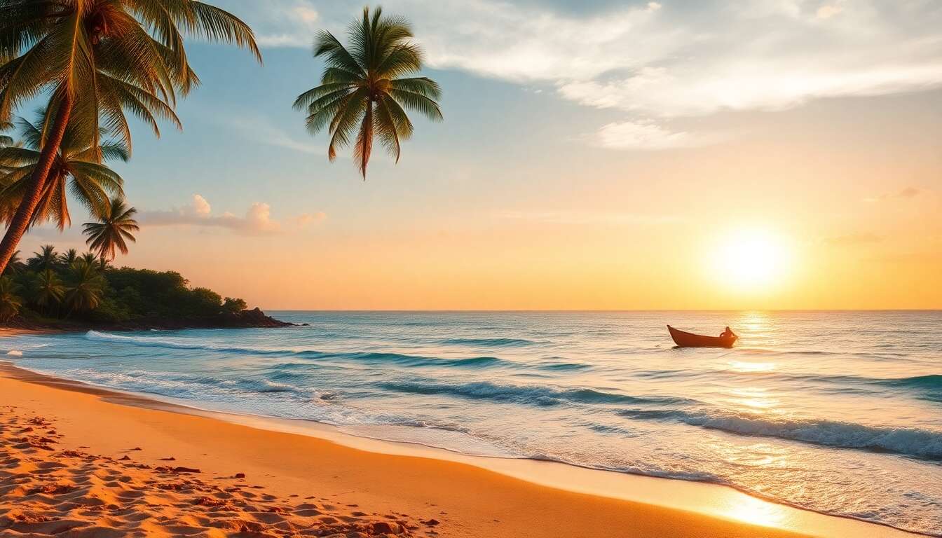 évasion sur les plages du sud