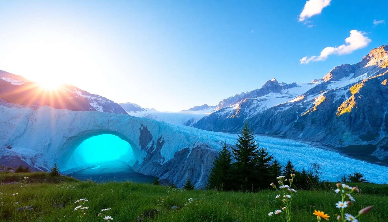 Explorer la mer de glace et sa grotte de glace