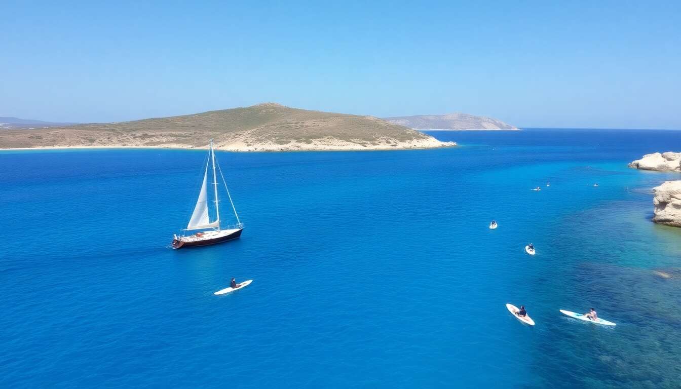 Profiter des activités nautiques autour de l'île