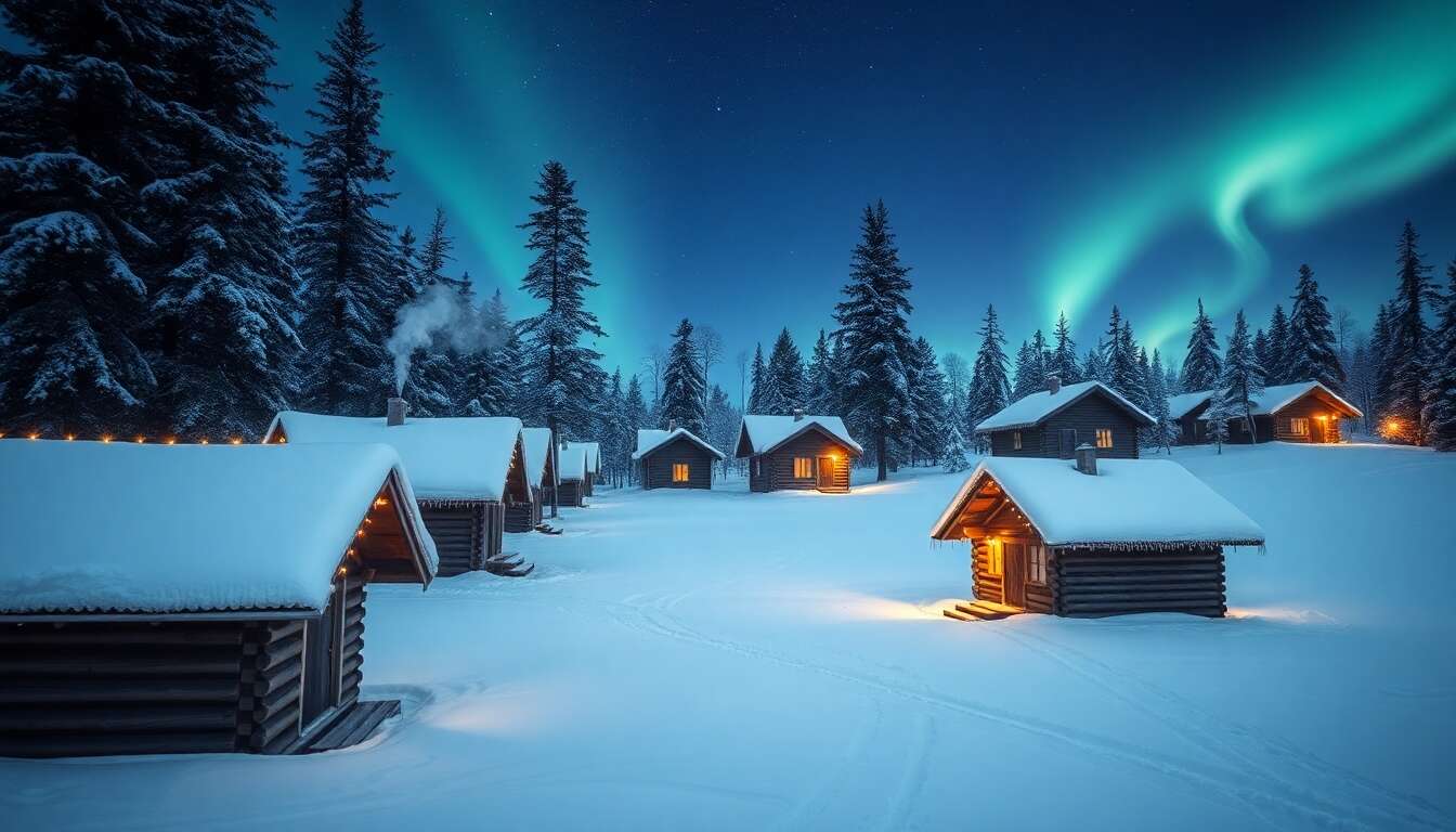 Découvrir le village du père noël
