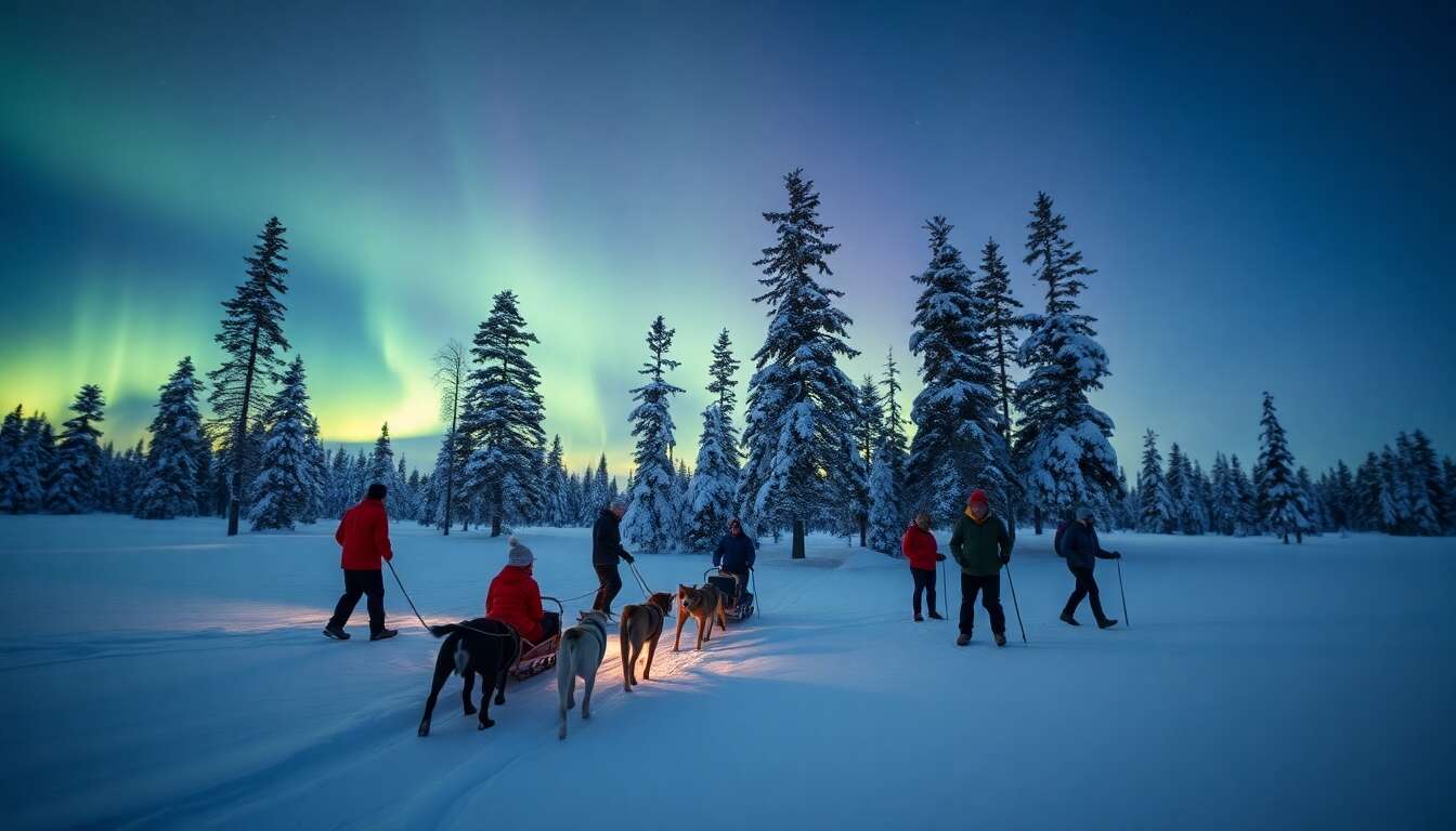 Profiter des activités en plein air nordiques