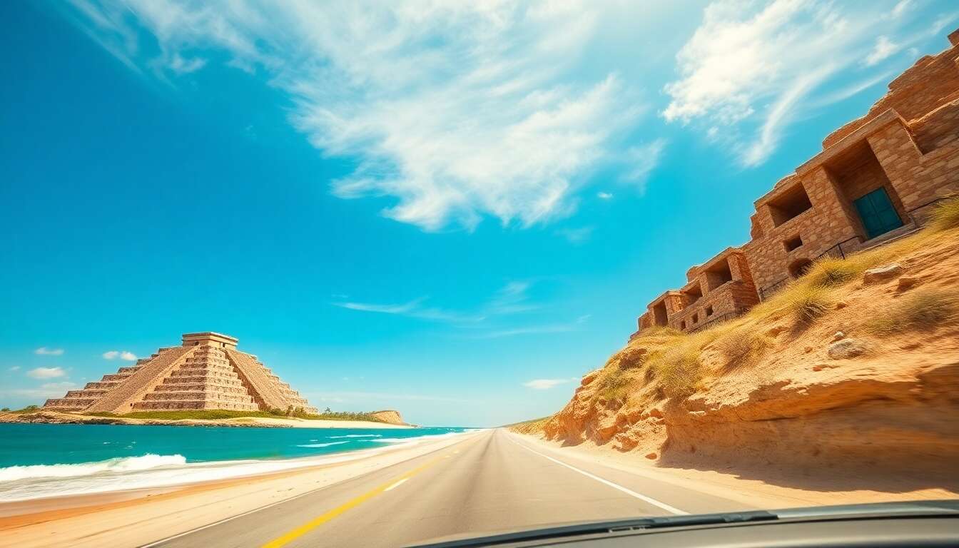 Les étapes clés de votre itinéraire au mexique : des pyramides aux plages