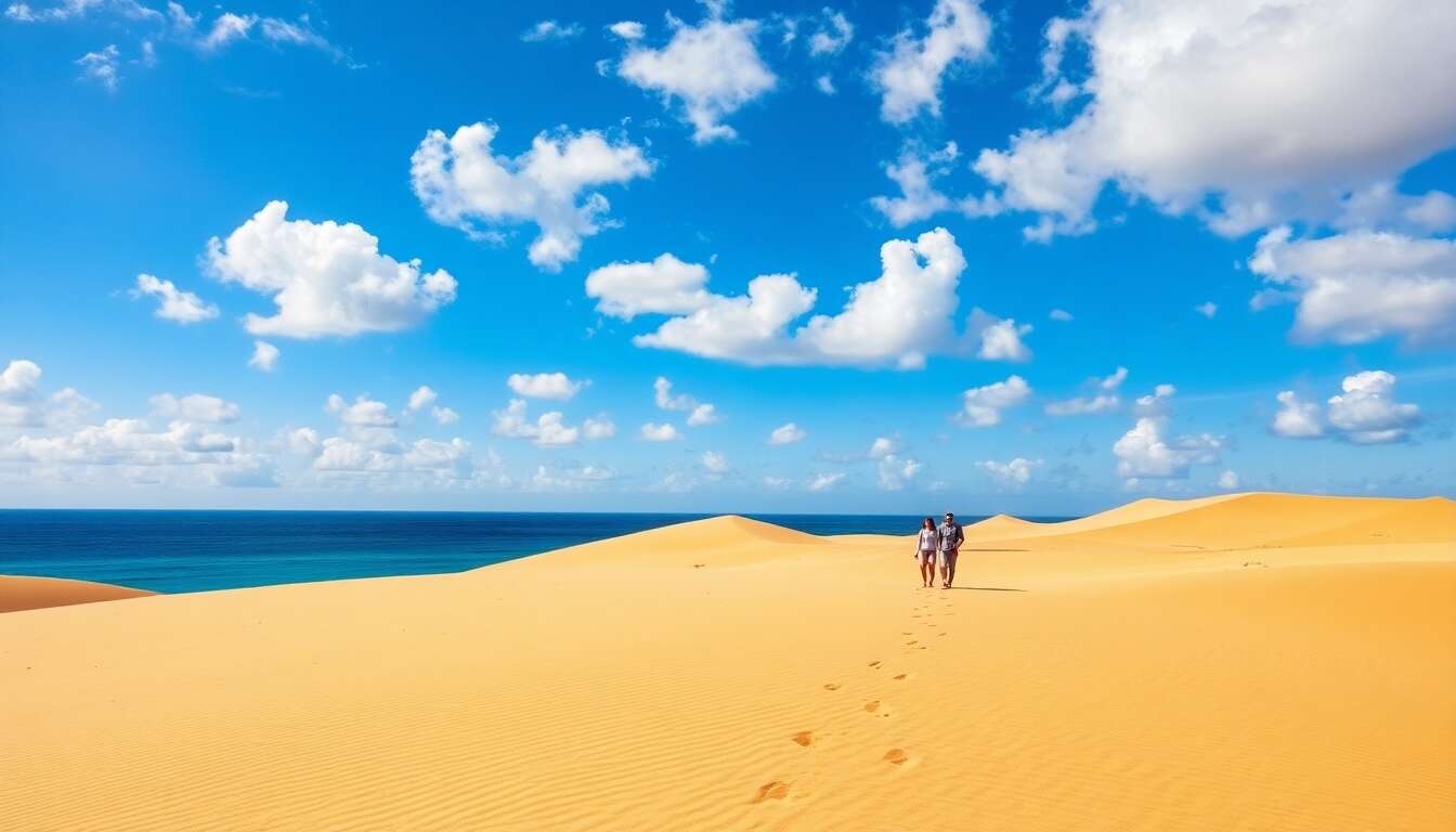 Explorer le parc naturel des dunes de corralejo