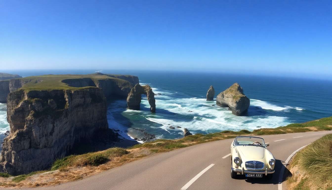 Explorez la beauté sauvage de la presqu'île de quiberon