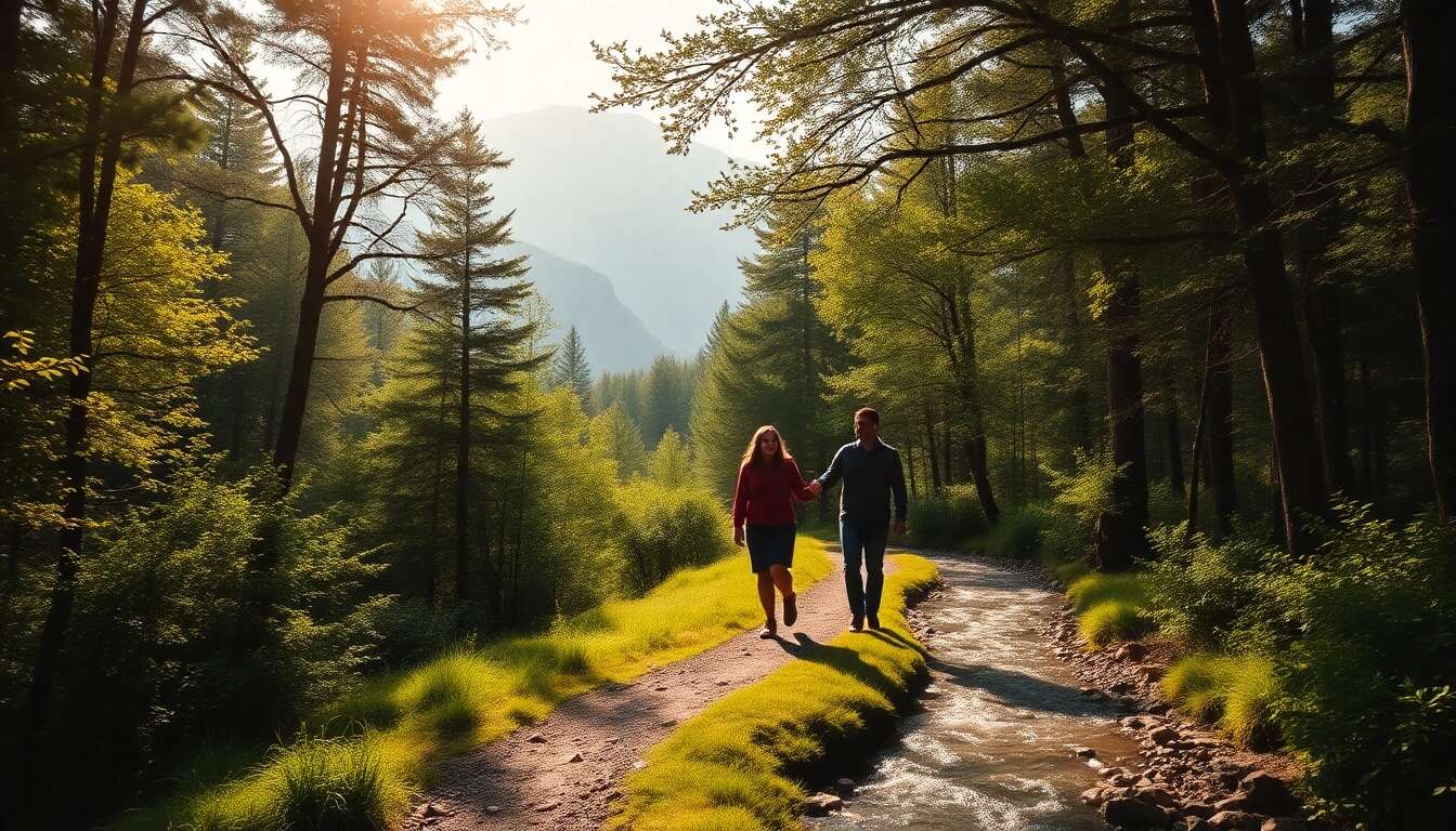 Nature et aventure : les paradis des amoureux