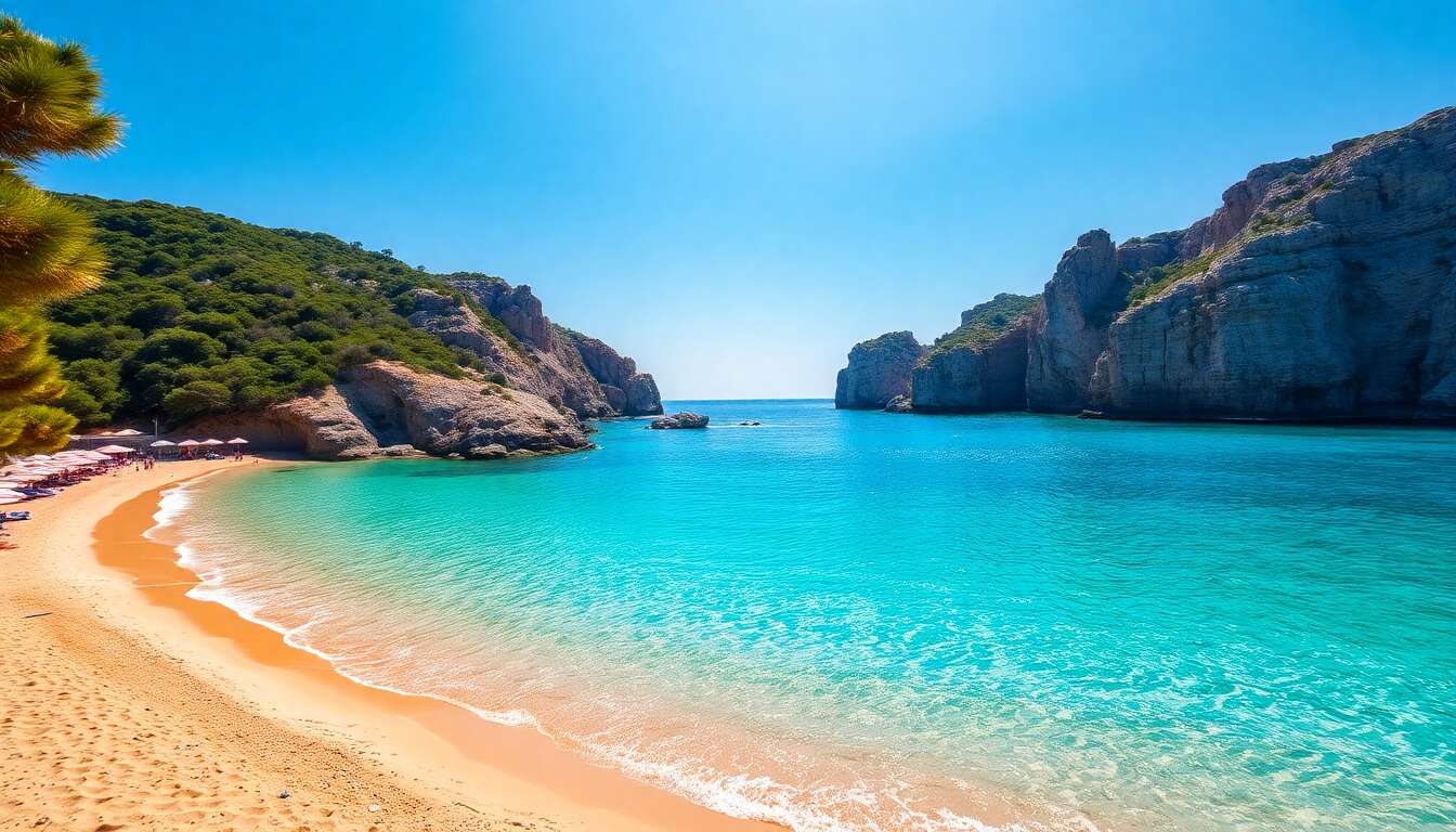 Explorer les plages paradisiaques d'ibiza
