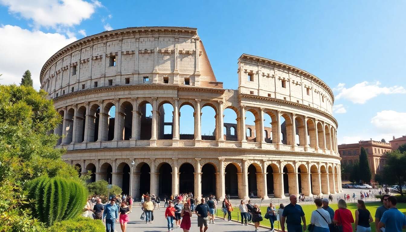 Explorer la rome antique : colisée et forum romain