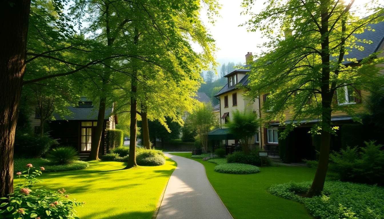 Riesbach et ses espaces verts