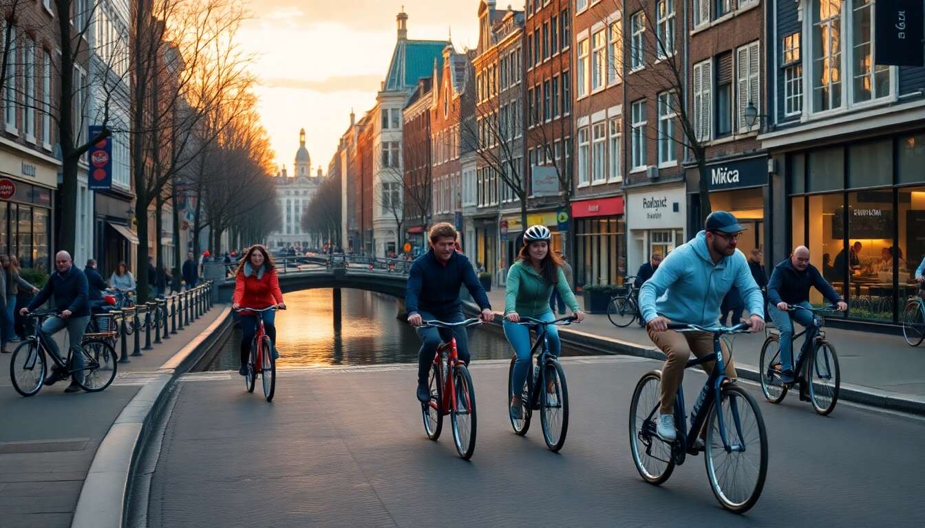 Pourquoi choisir le vélo pour visiter amsterdam