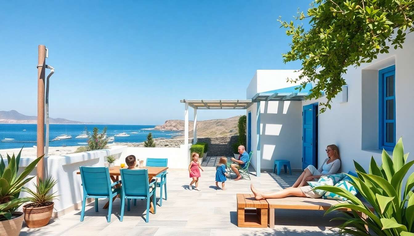 Séjour familial à plaka