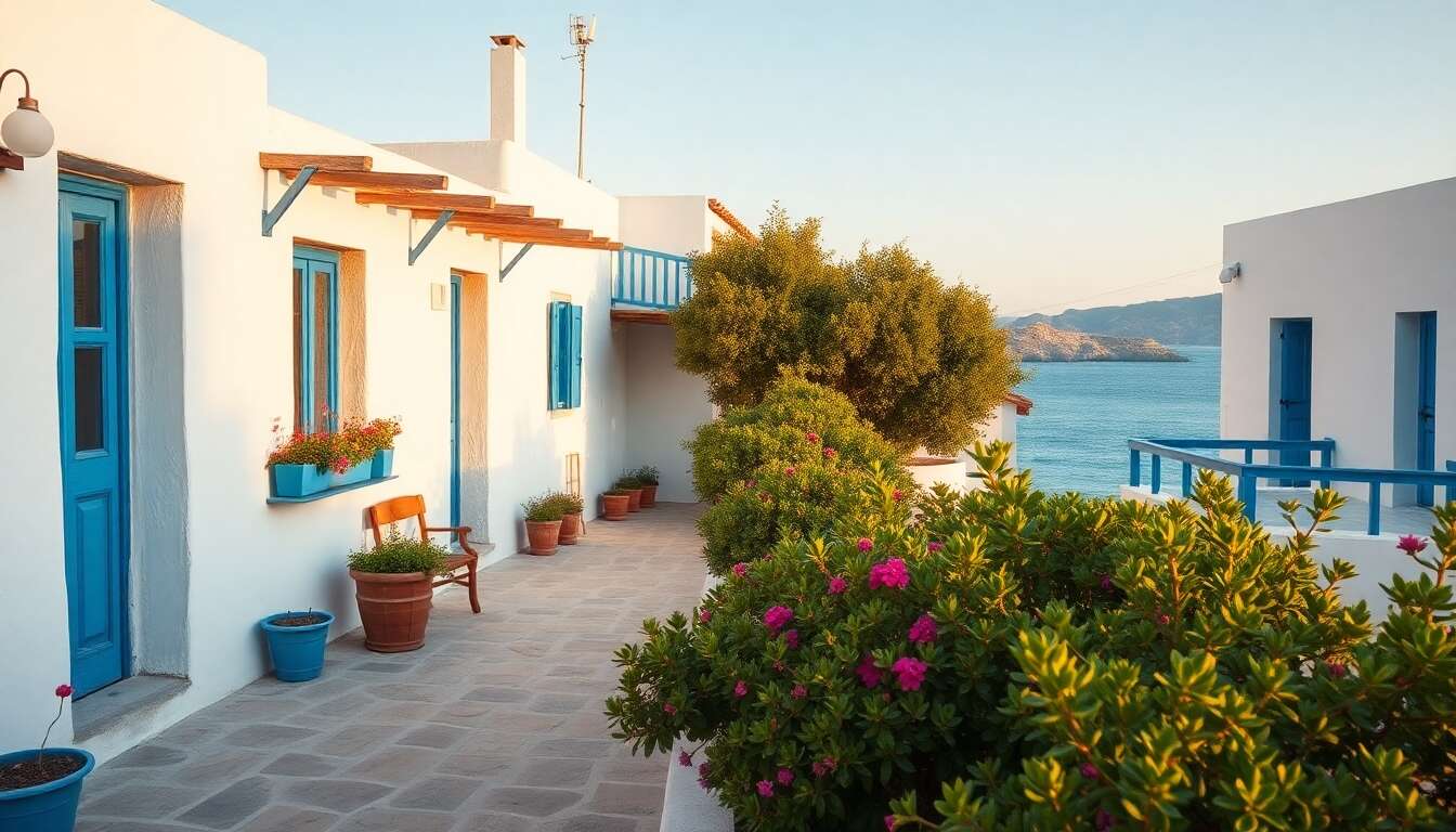 Charme authentique d'agia anna