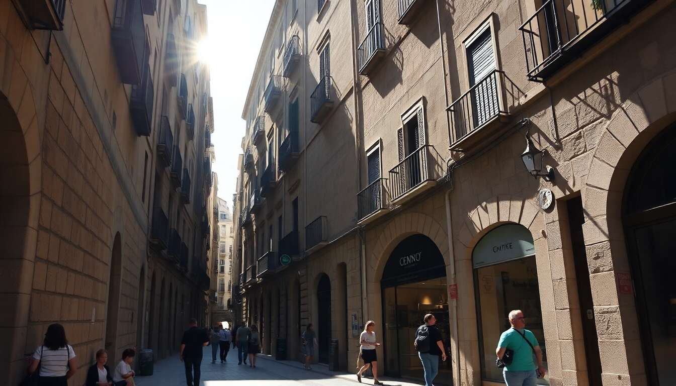 Découverte du quartier gothique