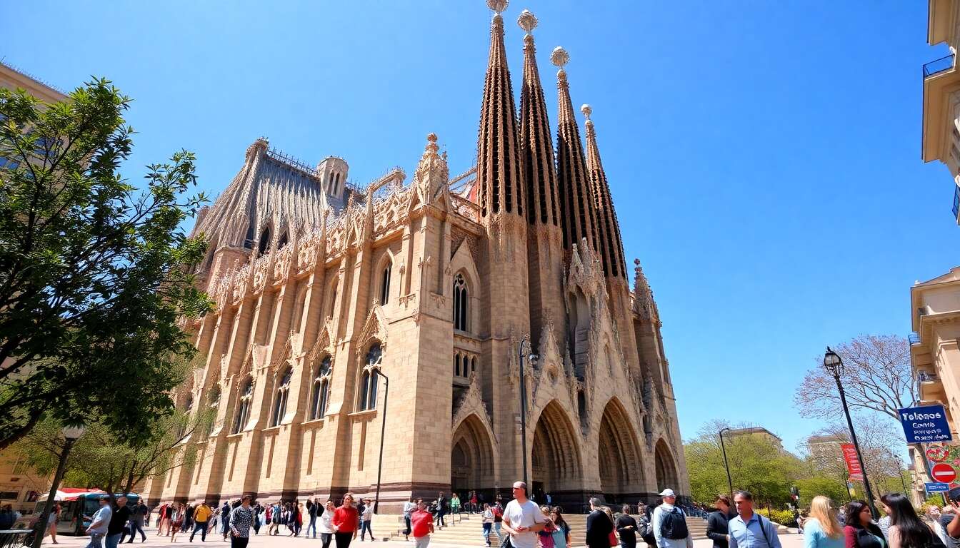 Sagrada familia : joyau architectural