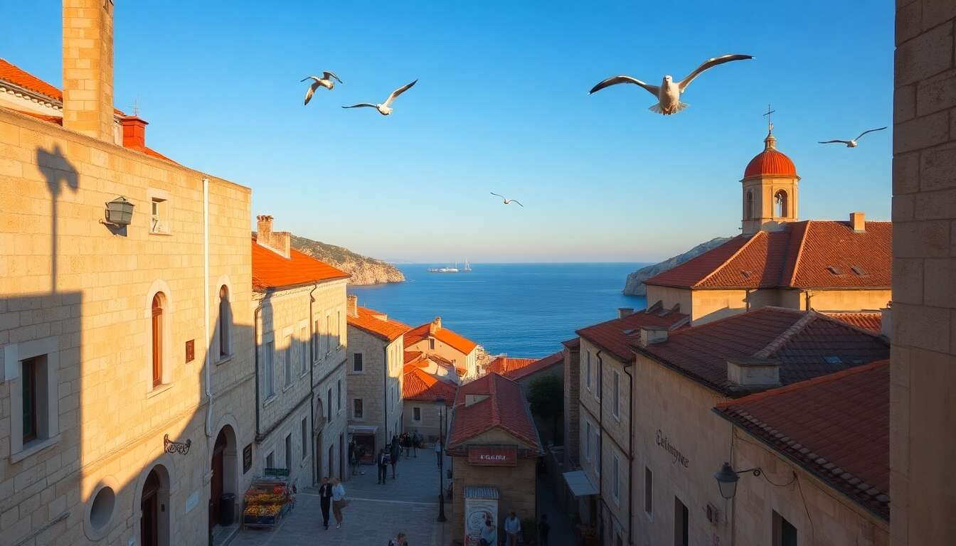La vieille ville de dubrovnik : un séjour historique