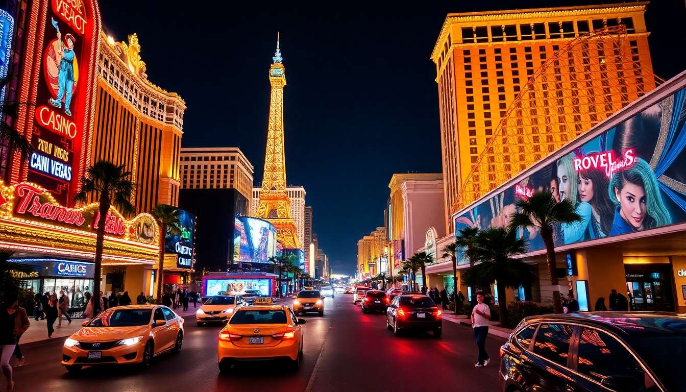 Les meilleurs hôtels-casinos du strip