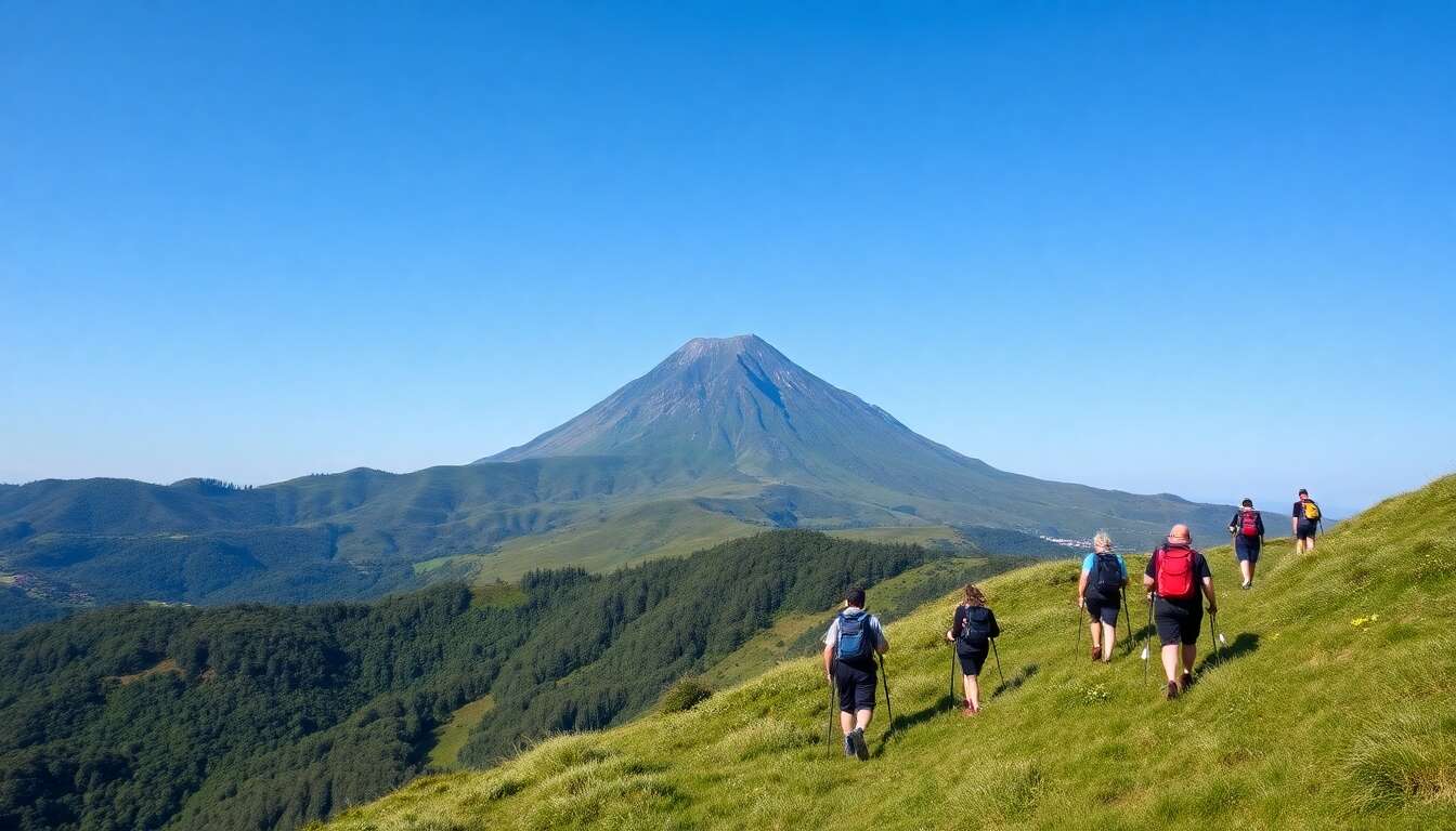 à qui s'adresse la randonnée au mont choungui ?