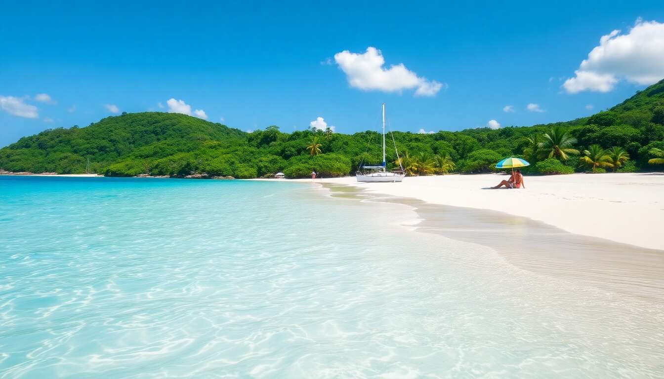 Explorer les plages paradisiaques