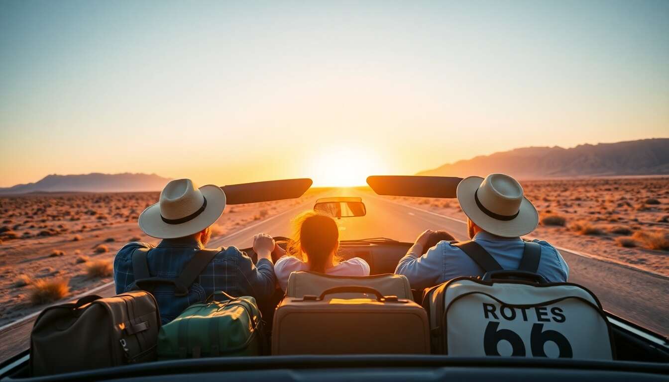Se déplacer et se loger durant le road trip