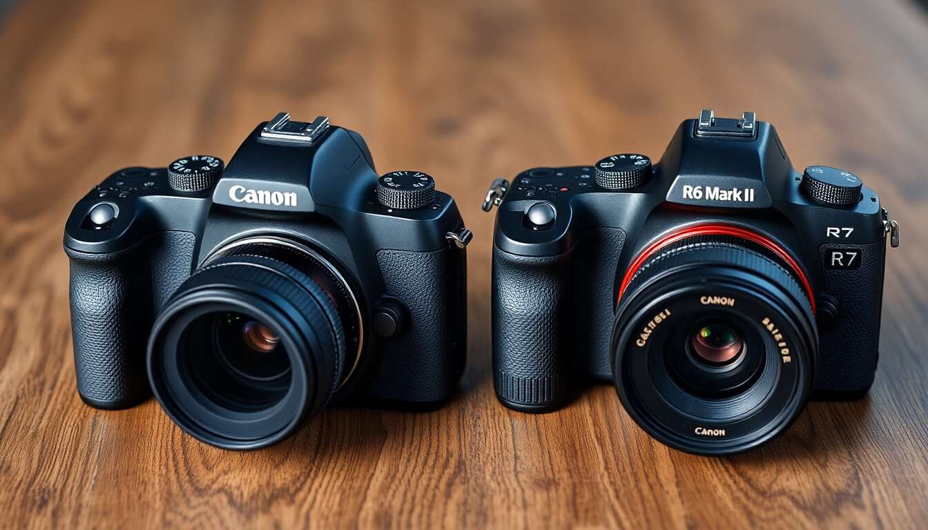 Comprendre les différences clés du canon r6 mark ii et r7
