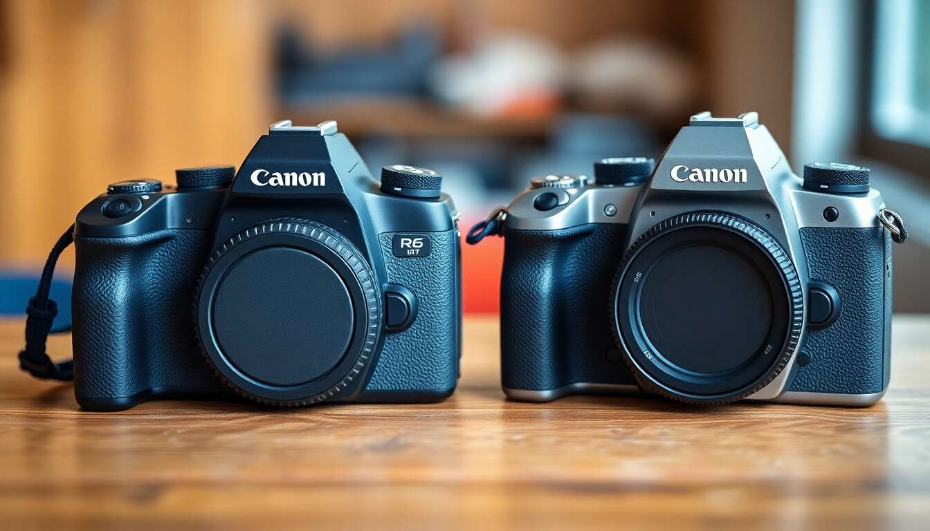 Rapidité et autofocus : comparaison canon r6 mark ii et r7