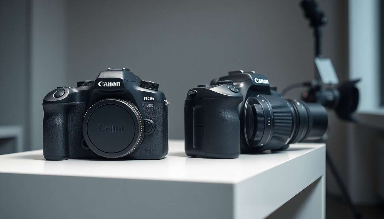 Autonomie et ergonomie des boîtiers canon r6 mark ii et r7