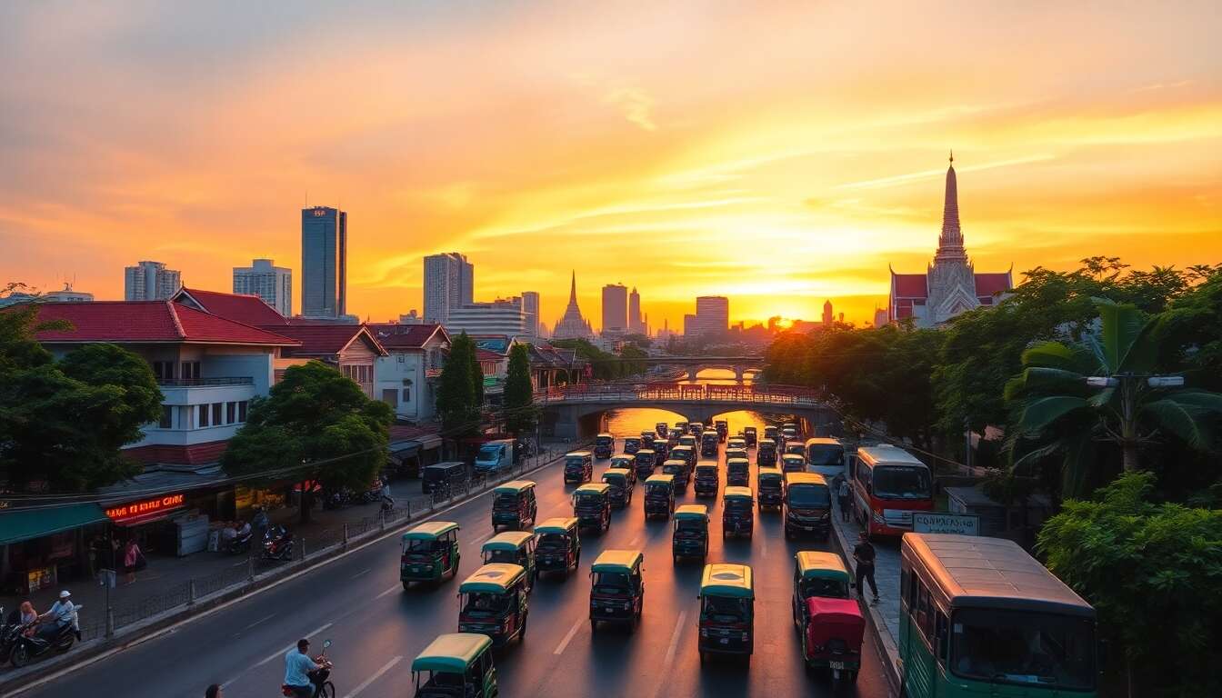 Découvrir bangkok, la vibrante capitale de la thaïlande