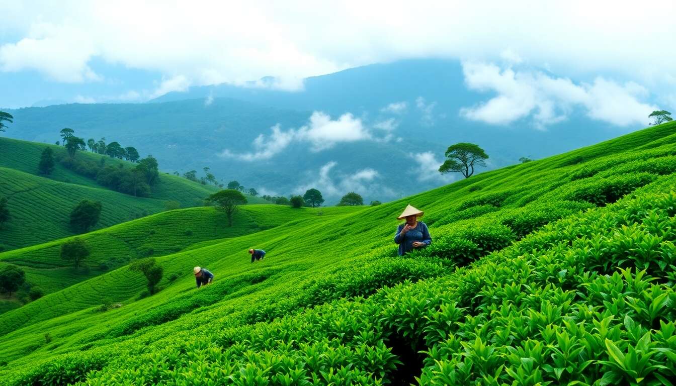 Nuwara eliya : le charme du thé de montagne