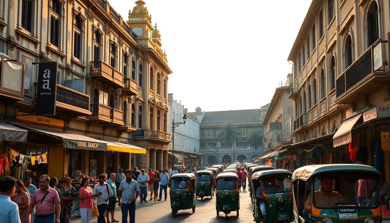 Charme historique du quartier de colombo fort
