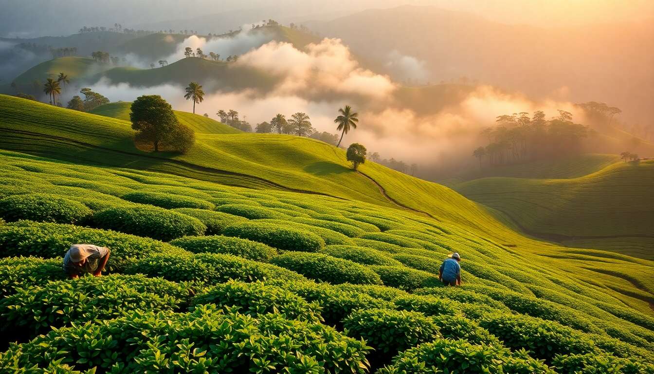 Où trouver les meilleures plantations de thé au sri lanka ?
