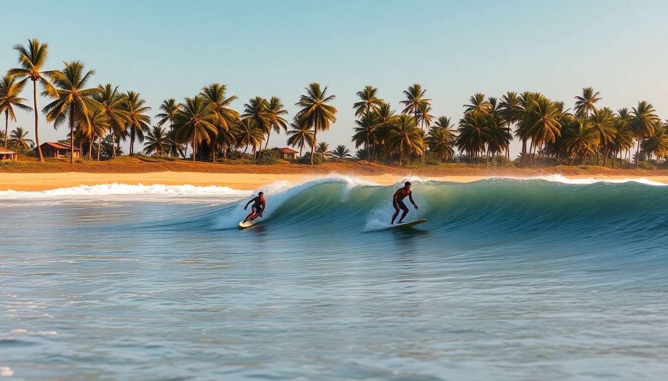 Profiter des spots de surf emblématiques