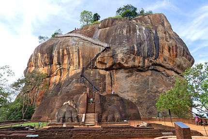 Rocher du Lion à Sigiriya