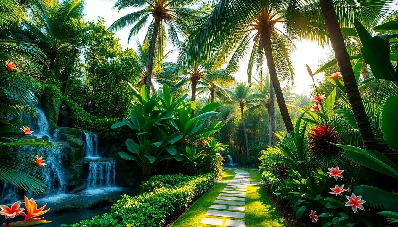 Randonnée agréable et accessible au jardin de vaipahi