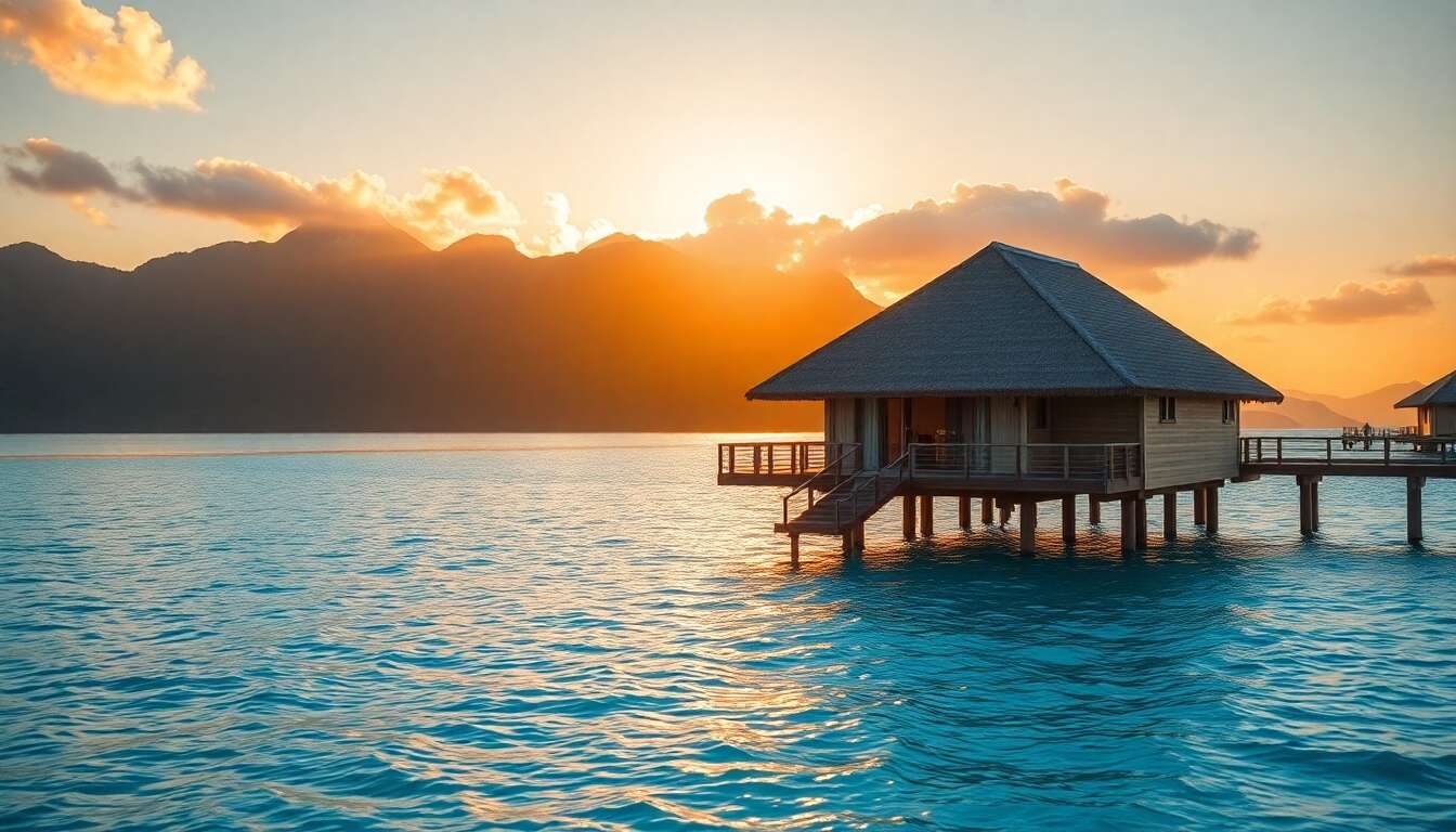 Découvrir les hôtels sur pilotis de moorea