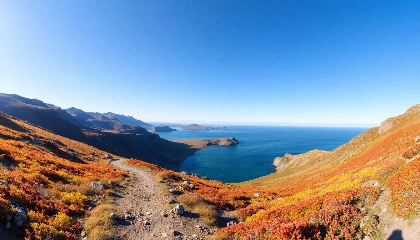 Randonner sur les sentiers panoramiques de fogo