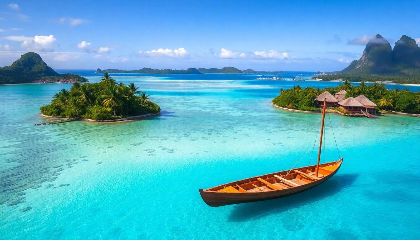 Excursions en bateau : découvrir le lagon turquoise et les motus