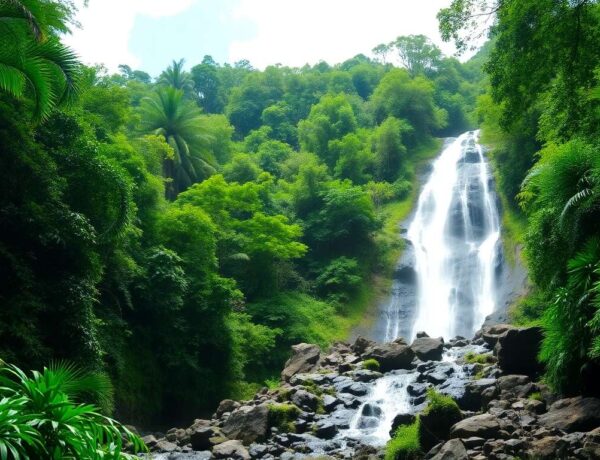 Saut de la Lézarde : randonnée en Guadeloupe