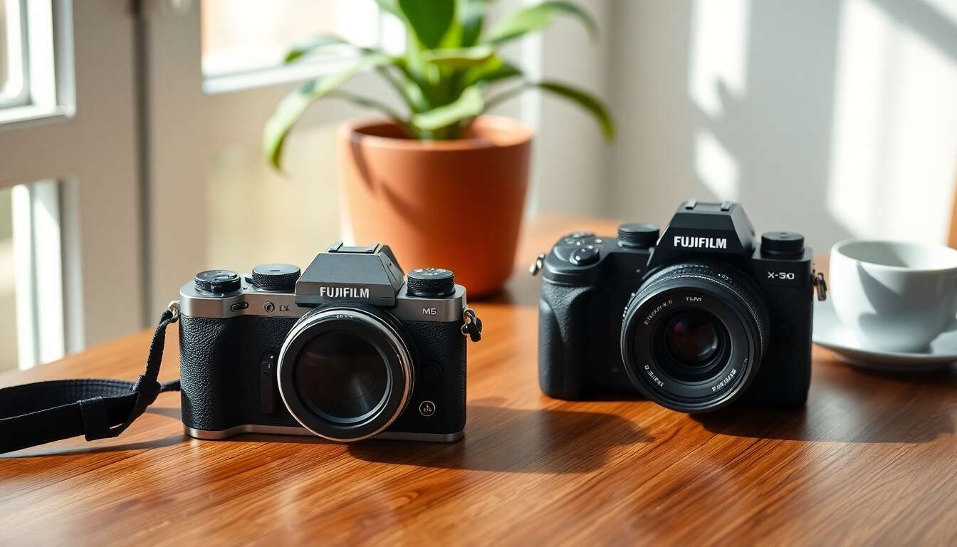 Analyse des modèles fujifilm : x-m5 et x-t30 ii