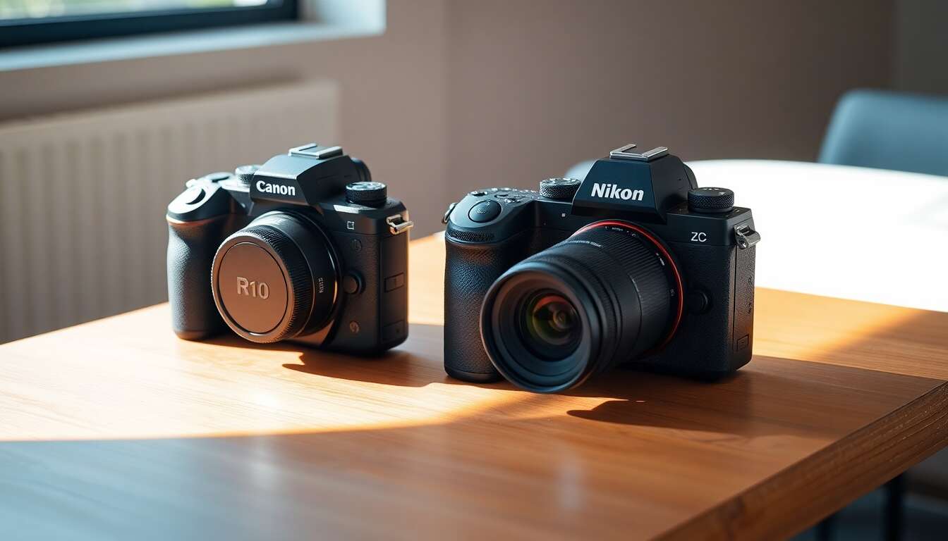 Canon r10 et nikon z fc : comparaison et avantages