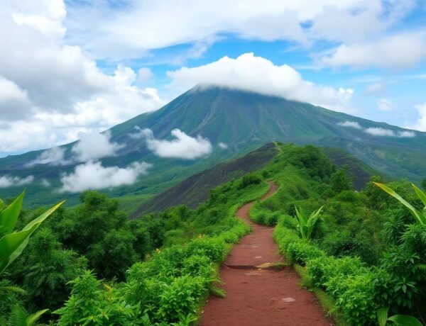 Randonnée à La Soufrière en Guadeloupe