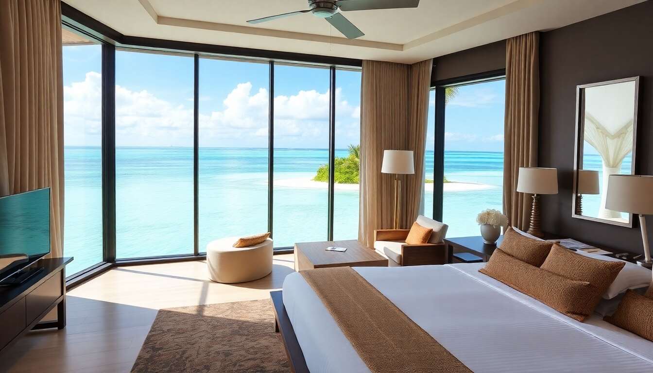Les suites avec vue sur le lagon