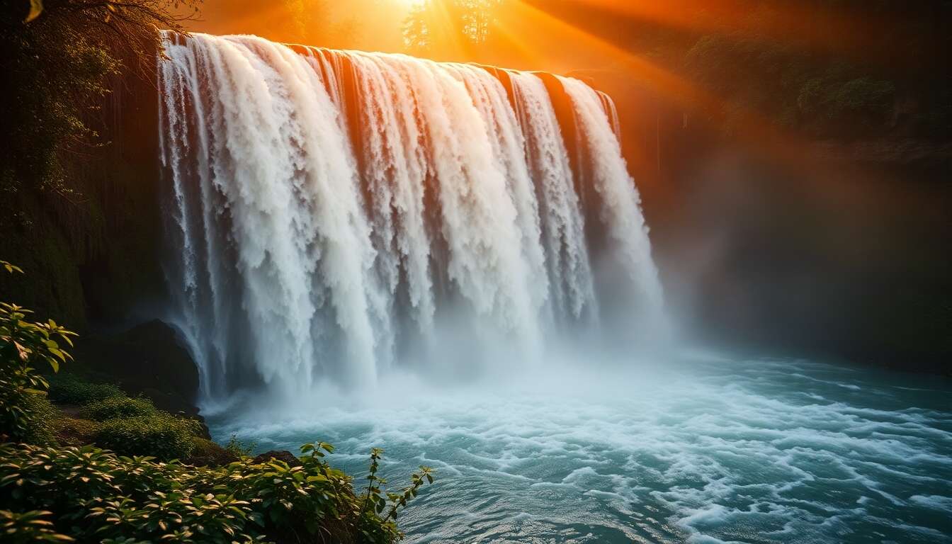 Trouver le moment idéal pour photographier les cascades