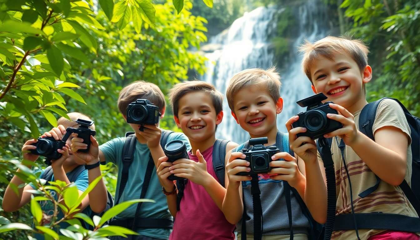 Appareils photo étanches : une option pour les jeunes aventuriers