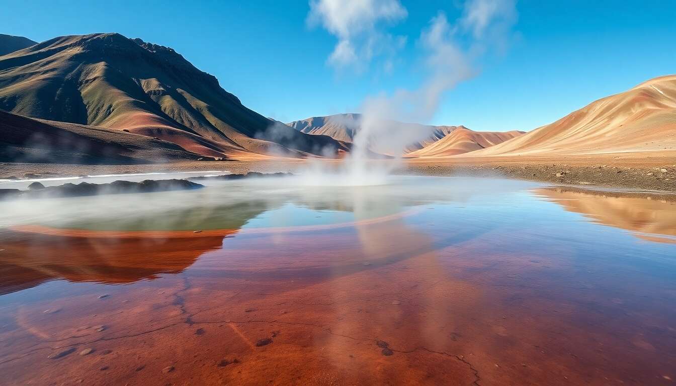 Relaxation dans les sources chaudes naturelles