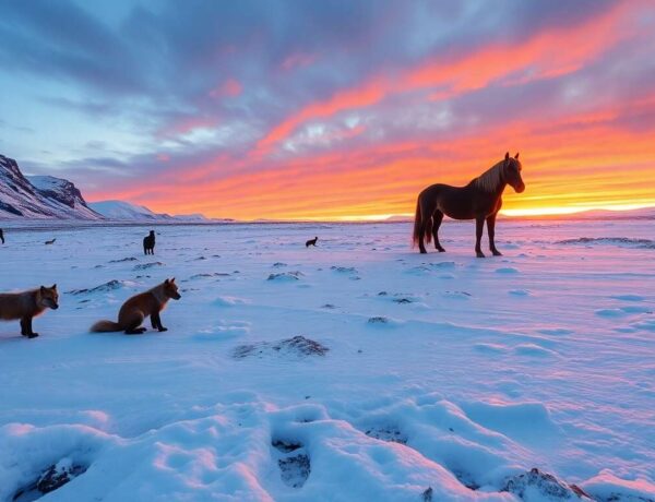 Les animaux du nord-ouest de l'Islande