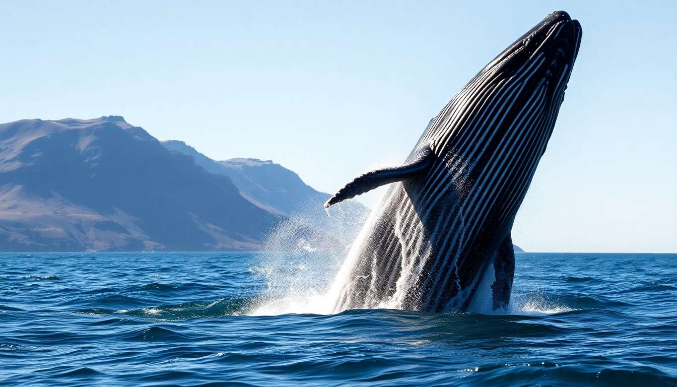 Baleines et cétacés : merveilles des eaux glacées